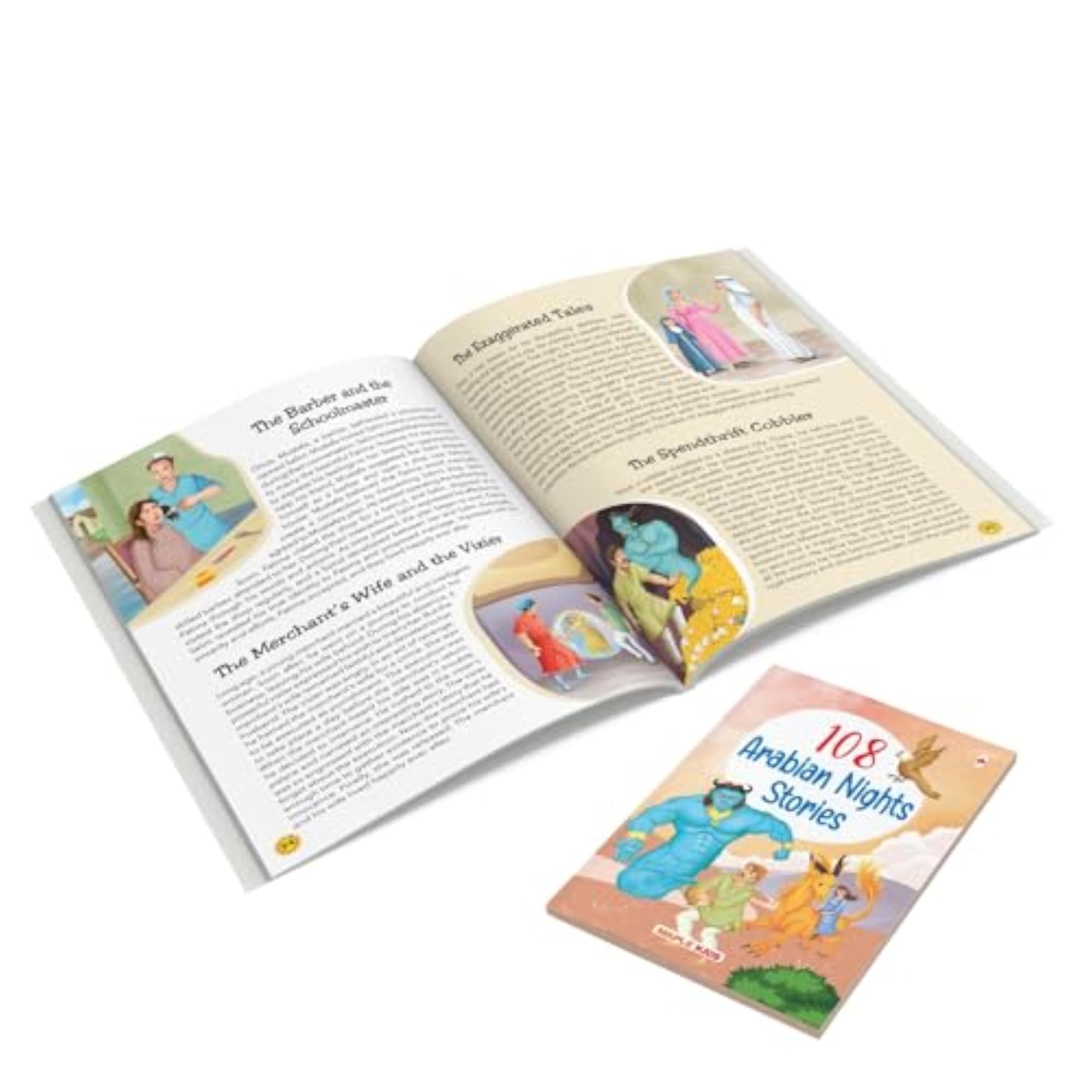 Story Book for 108 Arabian Nights Stories, Illustrated